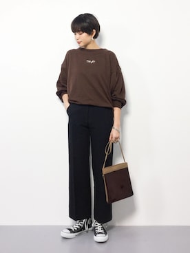 mihiroさん（レディース・156cm）の秋コーディネート