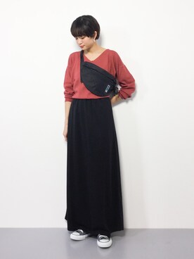 「IMAGE COLLECTION（イマージュコレクション）のアイテム」を使った、mihiroさん（レディース・156cm）の秋コーディネート