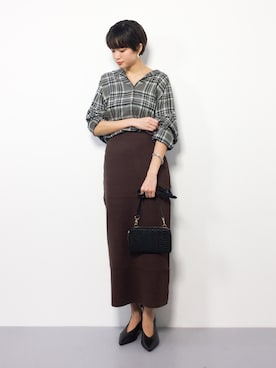 mihiroさん（レディース・156cm）の秋コーディネート