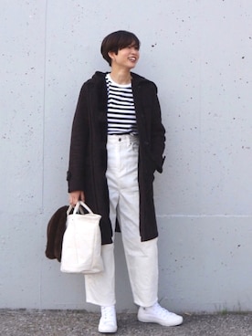 「アイラブCONVERSE」｜mihiroさん（レディース・156cm）の秋コーディネート