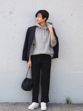 mihiroさん（レディース・156cm）の冬コーディネート