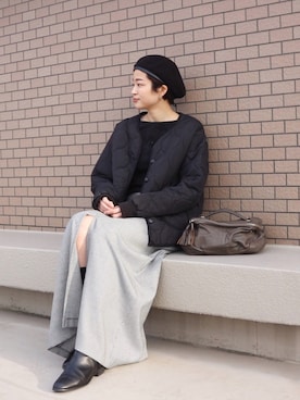 mihiroさん（レディース・156cm）の冬コーディネート