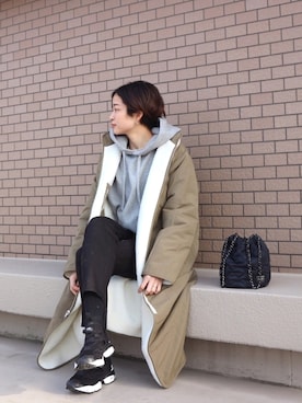 mihiroさん(レディース・156cm)の冬コーディネート