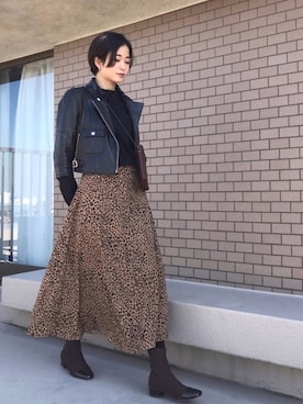 mihiroさん（レディース・156cm）の冬コーディネート