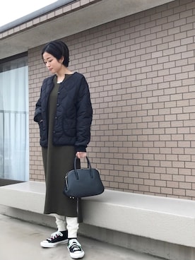 mihiroさん（レディース・156cm）の冬コーディネート