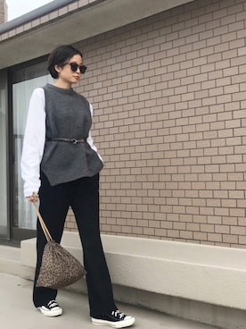 mihiroさん（レディース・156cm）の春コーディネート