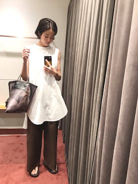 mihiroさん（レディース・156cm）の夏コーディネート