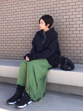 mihiroさん（レディース・156cm）の冬コーディネート