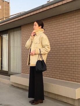 mihiroさん（レディース・156cm）の冬コーディネート