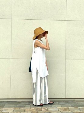 mihiroさん（レディース・156cm）の夏コーディネート