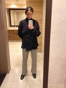 mihiroさん（レディース・156cm）の冬コーディネート