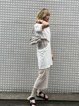 「suicoke（スイコック）のアイテム」を使った、nodokaさん（レディース・168cm）の春コーディネート