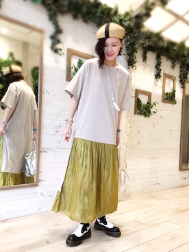 RaRa Clocheさん（レディース・170cm）の夏コーディネート
