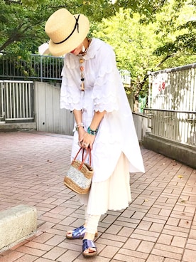RaRa Clocheさん（レディース・170cm）の夏コーディネート