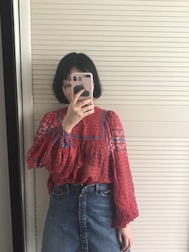 「ulla johnson（ウラジョンソン）のアイテム」を使った、人参豆さん（レディース・151cm）の夏コーディネート