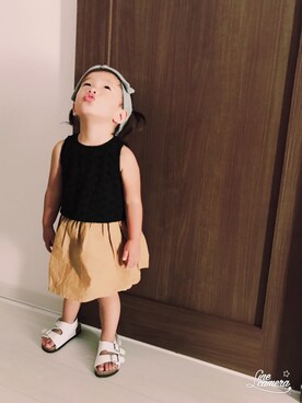 mi-chan31さん(キッズ・80cm)の夏コーディネート