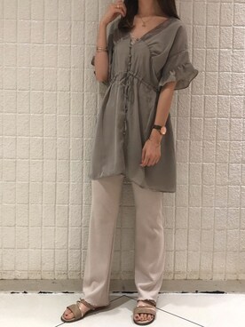 kyonさん（レディース・165cm）の夏コーディネート