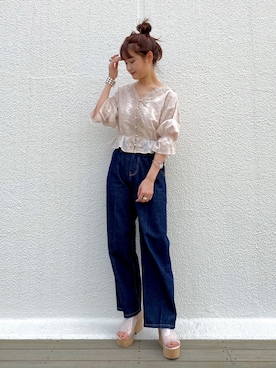 kyonさん（レディース・165cm）の夏コーディネート