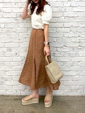 kyonさん（レディース・165cm）の夏コーディネート