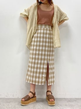 kyonさん（レディース・165cm）の夏コーディネート