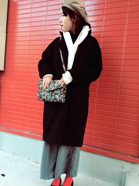 Sumire Kimuraさん(レディース・163cm)の冬コーディネート