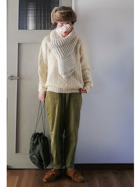 まいこさん（レディース・160cm）の冬コーディネート