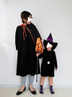 「devirock（デビロック）のアイテム（ワンピース/ドレス）」を使った、まいこさん（レディース・160cm）の秋コーディネート