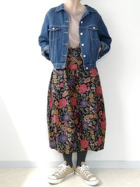 まいこさん(レディース・160cm)の秋コーディネート