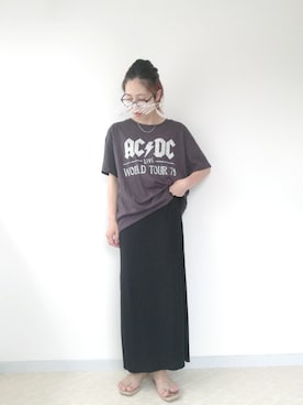 「H&M（エイチ・アンド・エム）のアイテム（トップス）」を使った、まいこさん（レディース・160cm）の春コーディネート