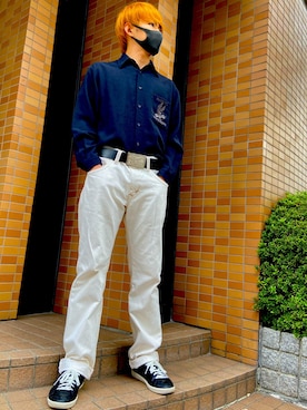 syuuuuさん（メンズ・174cm）の春コーディネート