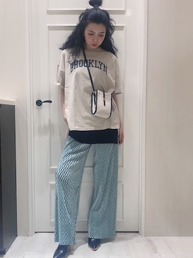 「SpRay（スプレイ）のアイテム」を使った、SpRay mozoワンダーシティ店さん（レディース・160cm）の春コーディネート