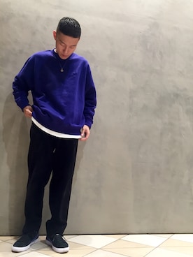 Takuma Higashiさん（メンズ・175cm）の冬コーディネート