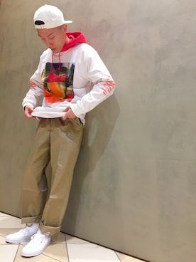 Takuma Higashiさん（メンズ・175cm）の冬コーディネート