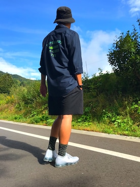 「COAL（コール）のアイテム」を使った、310U2106さん（メンズ・174cm）の秋コーディネート