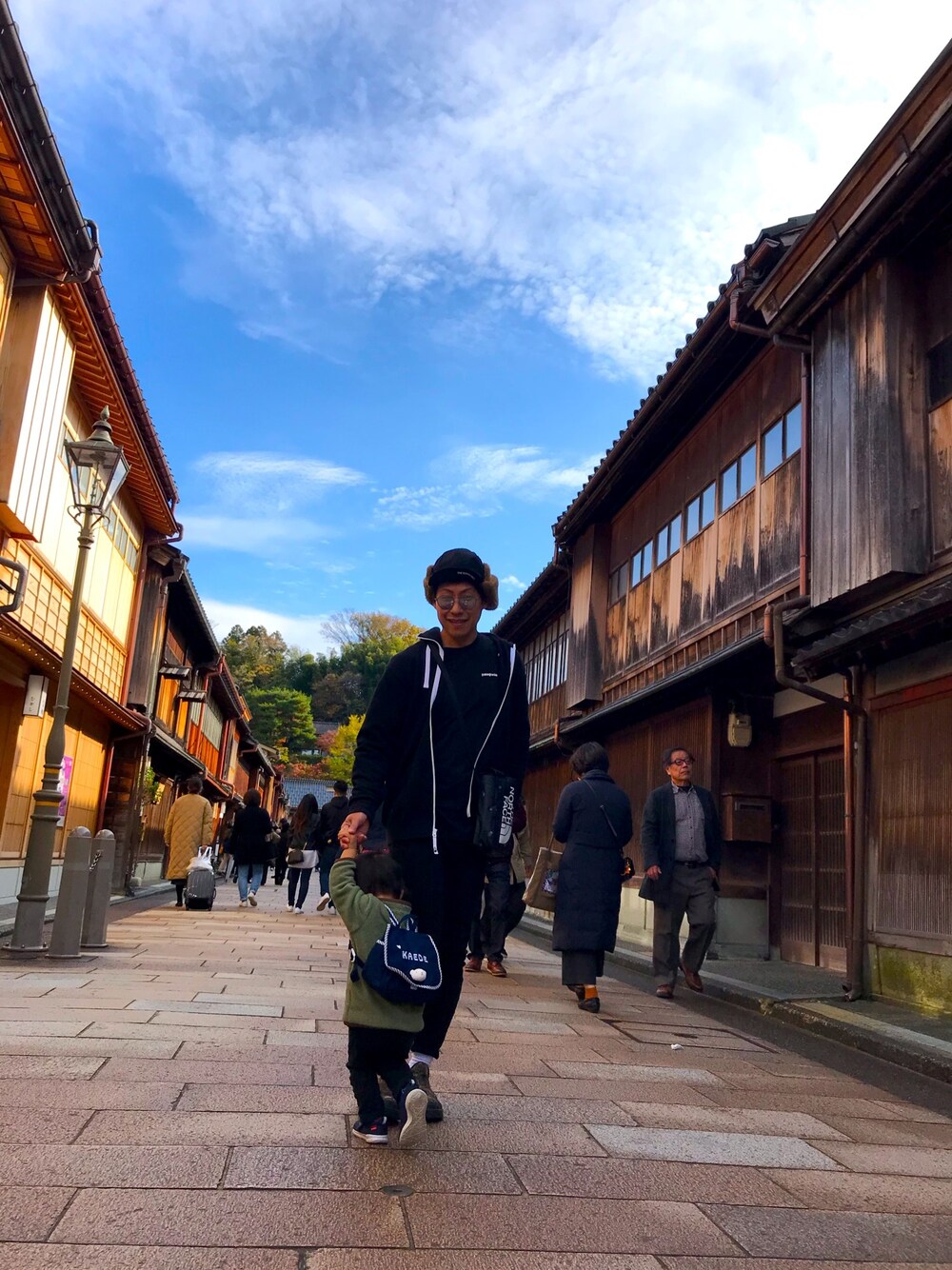 「休日スタイル、鼻油、northface、Y-3」｜「B:MING by BEAMSのTHE NORTH FACE / フロンティア キャップ（キャップ、ブラック系）」を使った、310U2106さん（メンズ・174cm）の冬コーディネートの1枚目の写真