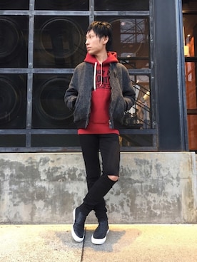 RYUさん(メンズ・172cm)の冬コーディネート