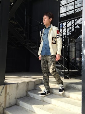 RYUさん(メンズ・172cm)の冬コーディネート