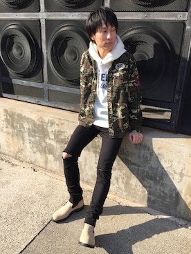 RYUさん（メンズ・172cm）の春コーディネート