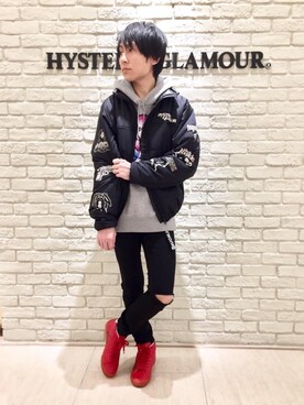 RYUさん(メンズ・172cm)の冬コーディネート