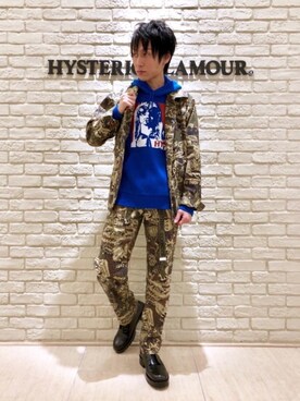 「ニットパーカー」｜「アイテム（ブルゾン）」を使った、RYUさん（メンズ・172cm）の秋コーディネート