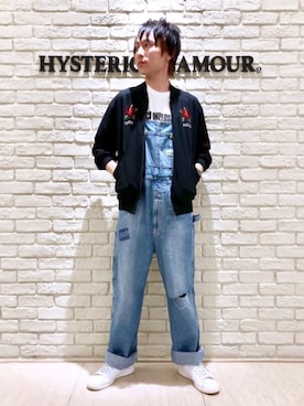 「リゾートスタイル」｜「アイテム（ブルゾン）」を使った、RYUさん（メンズ・172cm）の春コーディネート