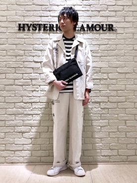 「アイテム（腕時計、ブルー系）」を使った、RYUさん（メンズ・172cm）の春コーディネート
