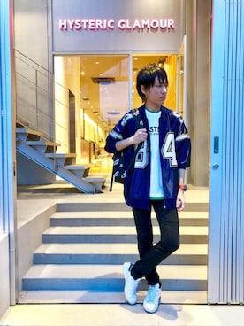 「ロック」｜RYUさん（メンズ・172cm）の夏コーディネート