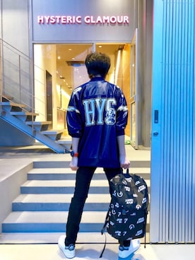 「ロック」｜RYUさん（メンズ・172cm）の夏コーディネート