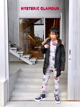 RYUさん（メンズ・172cm）の冬コーディネート