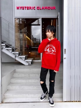 RYUさん（メンズ・172cm）の冬コーディネート