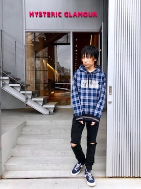 RYUさん（メンズ・172cm）の冬コーディネート