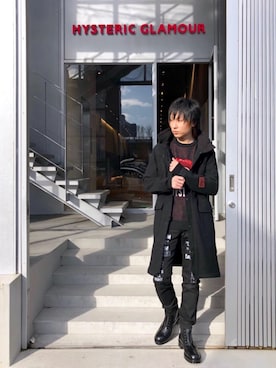 RYUさん（メンズ・172cm）の冬コーディネート