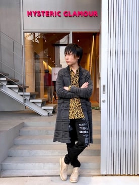 RYUさん（メンズ・172cm）の冬コーディネート