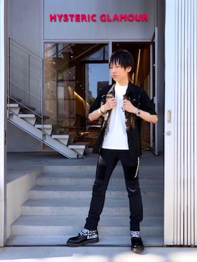 「風神雷神」｜RYUさん（メンズ・172cm）の春コーディネート